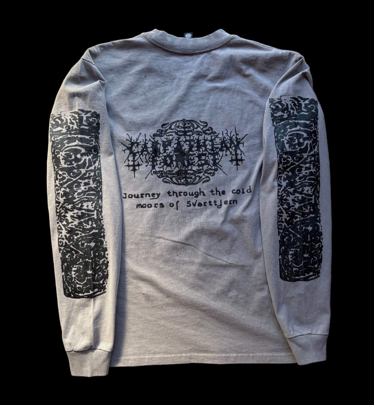 BLACK SHINING LEATHER (L/S)